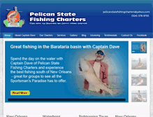 Tablet Screenshot of neworleansfishingla.com